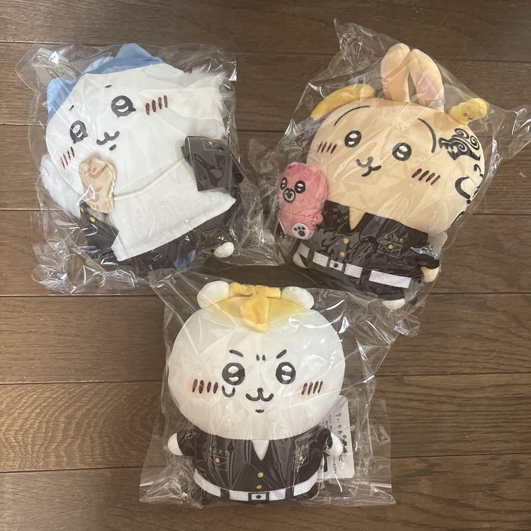 ちいかわ　ハチワレ　うさぎ　東京リベンジャーズ　ぬいぐるみs ちいかわ 東京リベンジャーズコラボ ぬいぐるみ うさぎ