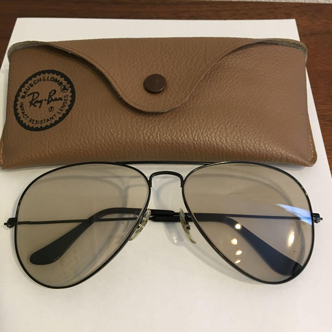 み*中様 Ray-BanレイバンB&L社製 サングラス ヴィンテージ 黒　ブラッ レイバン サングラス Ray-Ban RB4391D 60187(46mm ブラック