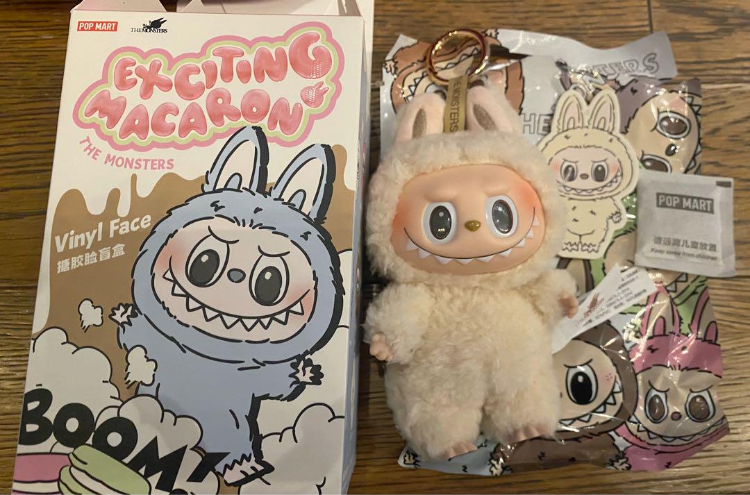 ぴ*ぴ様 POPMART ExcitingMacaron soymilk ラブブ Labubu The Monsters Exciting Macaron Vinyl Face Series Soy