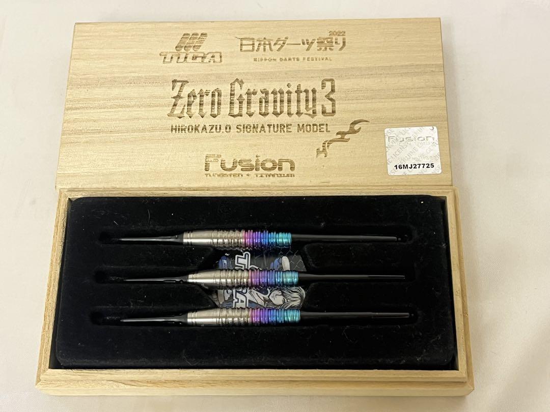 TIGA Zero Gravity 3 Fusion 限定モデル 大崎裕一選手 ダーツ > ソフトダーツ > ブランド【タ行】 > ティガ > Fusion