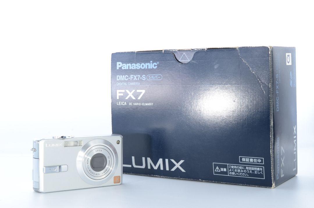 Panasonic DMC-FX7 シルバー コンパクトデジタルカメラ Panasonic LUMIX DMC-FX7 Digital Cameras for Sale - Shop New