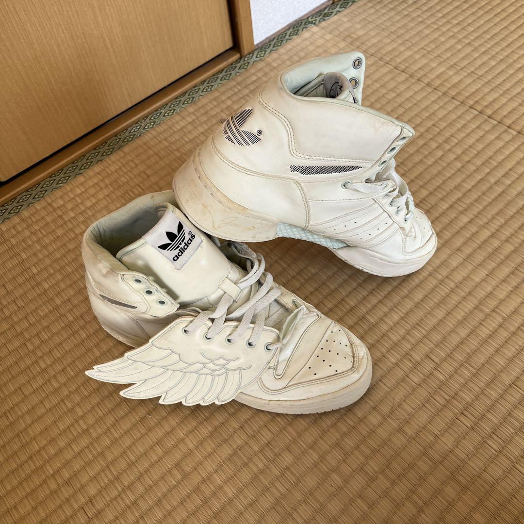 超希少/adidas×jeremy scott/ジェレミースコット26.5 Jeremy Scott × adidas】JS Forum Low & Hi “Dipped”が国内10月2