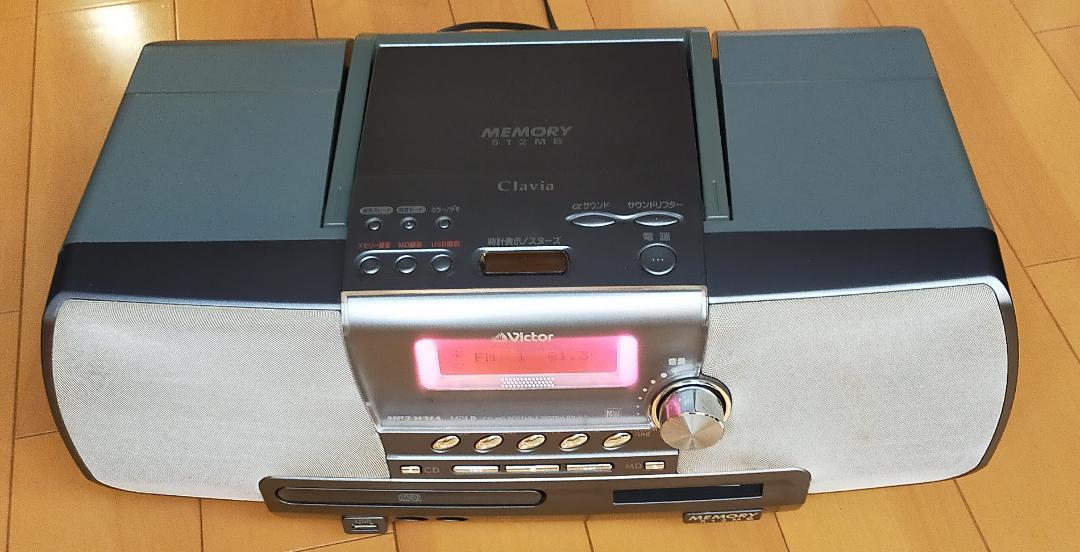 Victor CD-MDポータブルシステム RD-M2 Clavia 512MB （Victor