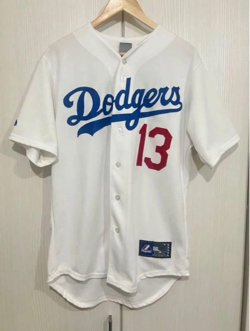 ロサンゼルス　ドジャース　マジェスティック　ユニフォーム　99番　ラミレス Los Angeles Dodgers Manny Ramirez #99 Majestic Baseball