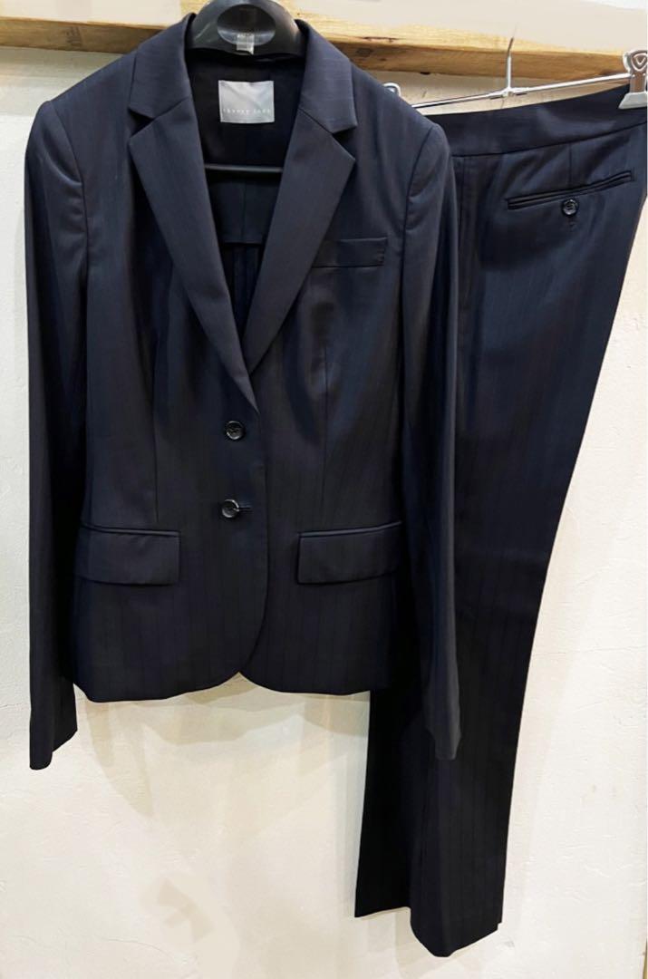 極美品⭐︎Theory TAILOR ネイビー 現行タグ パンツ スーツ 0 2 新品】セオリー スーツ パンツ Theory ネイビー - メルカリ