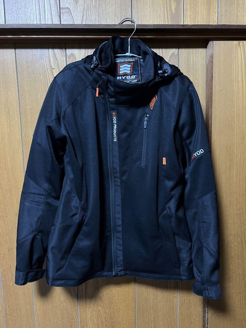 HYOD ヒョウドウ　メッシュライディングジャケット　ネイビー　Lサイズ HYOD ヒョウドウ メッシュジャケット L メッシュパンツ MW 上下