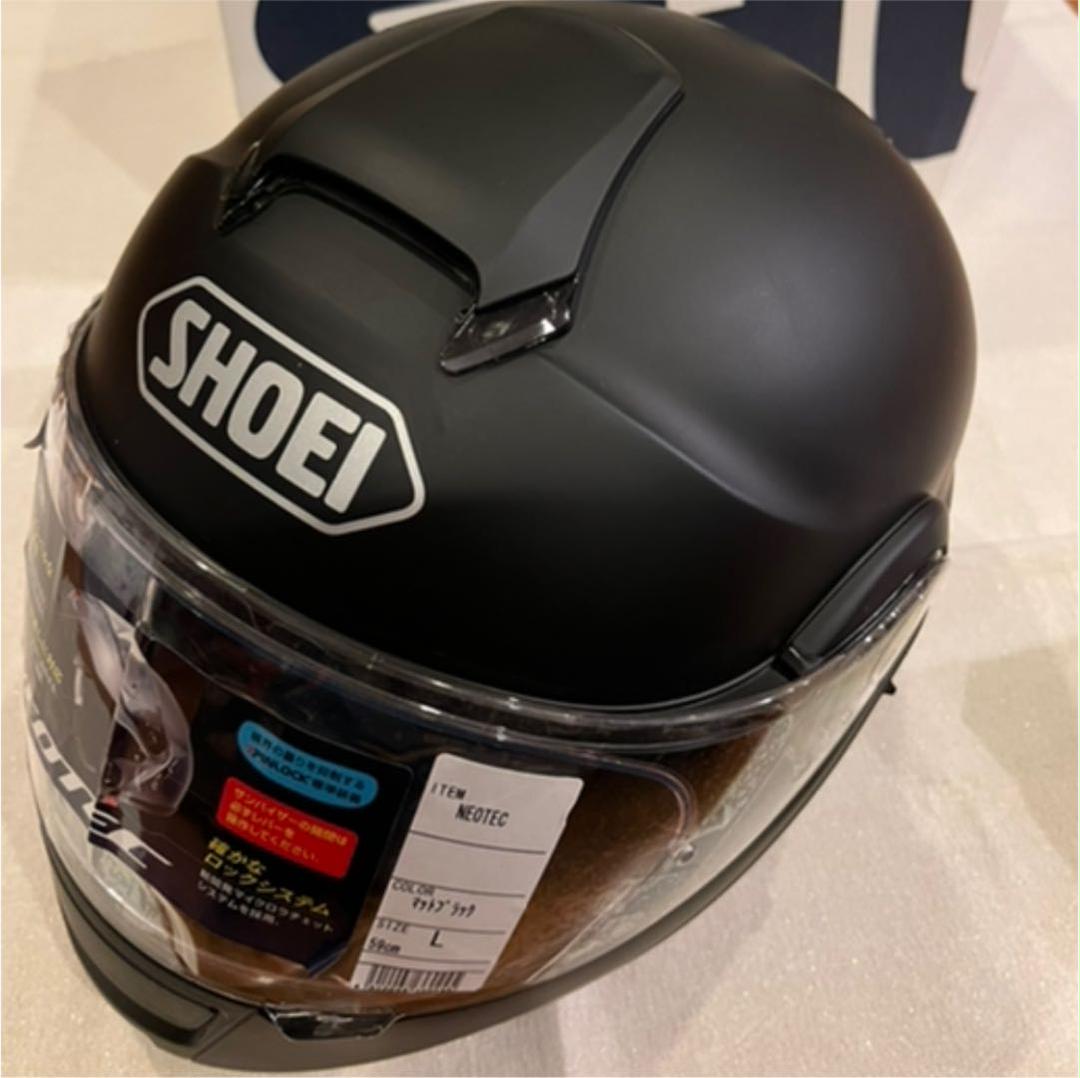 SHOEI NEOTEC マットブラック　XLサイズ Webike | SHOEI ショウエイ NEOTEC 3［ネオテック3 マット