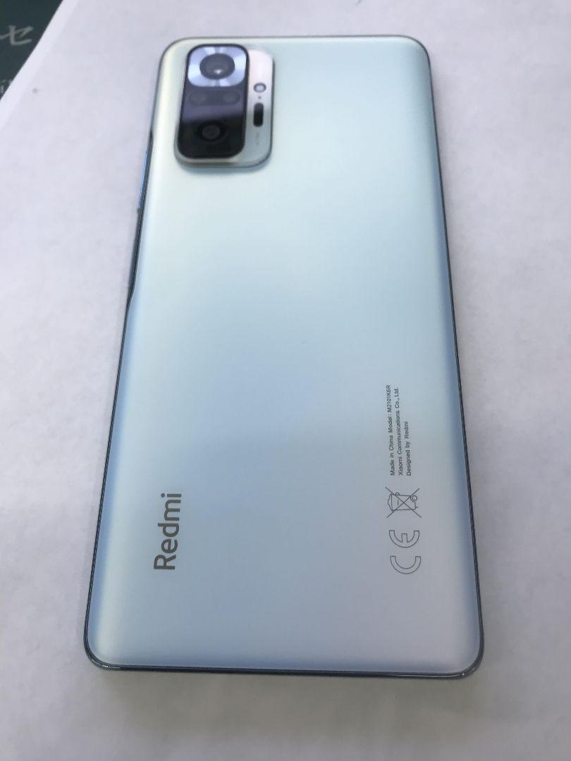 美品 Redmi Note 10 Pro 128GBブルー Xiaomi - Redmi Note 10 Pro 128GB ブルー【SIMフリー】の通販