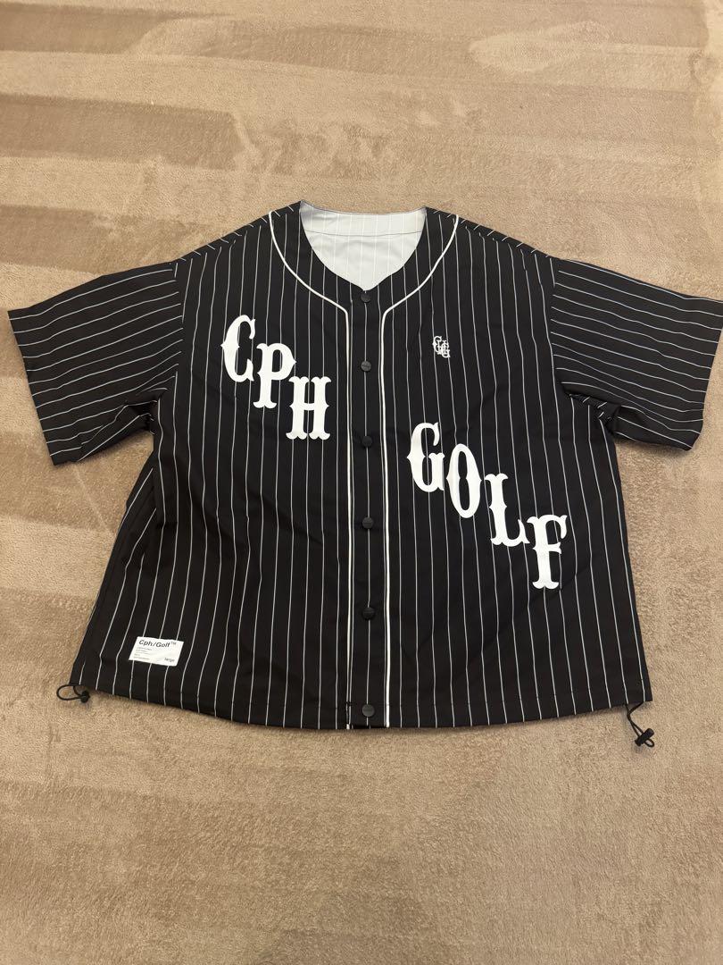 CPH GOLF シャツ ブラック/ホワイト Cph/Golf™️ PRO SHIRT - BLACK - – Cph/Golf™︎