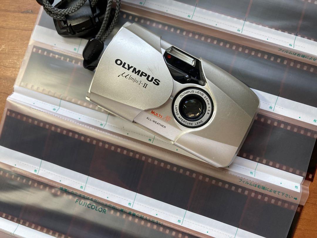 OLYMPUS μ Ⅱ シルバー ミュー2（Olympus µ[mju:] Mju II Zoom