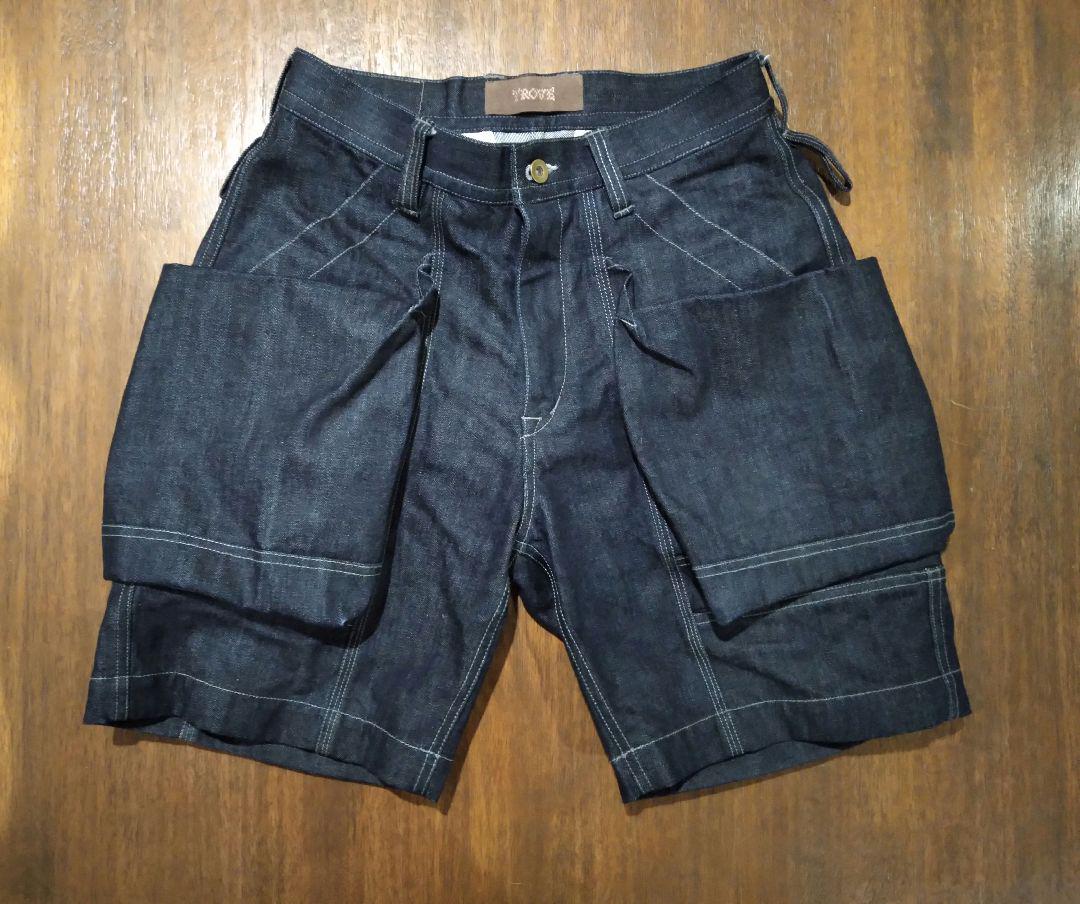 TROVE バリカンズ ビックポケット ショーツ ショートパンツ デニム バリカンズ TROVE デニム ビッグポケットショートパンツ サイズ
