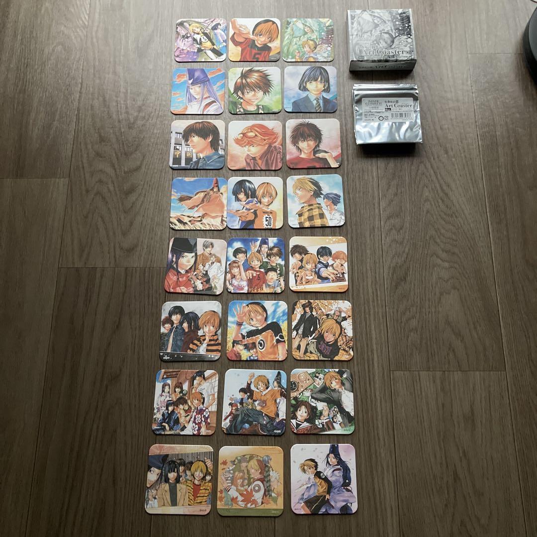 ※専用　小畑健展　ヒカルの碁　アートコースター　1BOX　8パック　全24種 コースター(キャラクター) 全24種セット 「ヒカルの碁 画業30