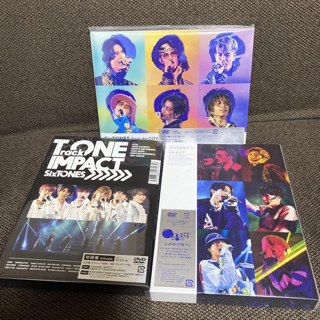 SixTONES／DVDセット （SixTONES ライブ映像 DVD セット）