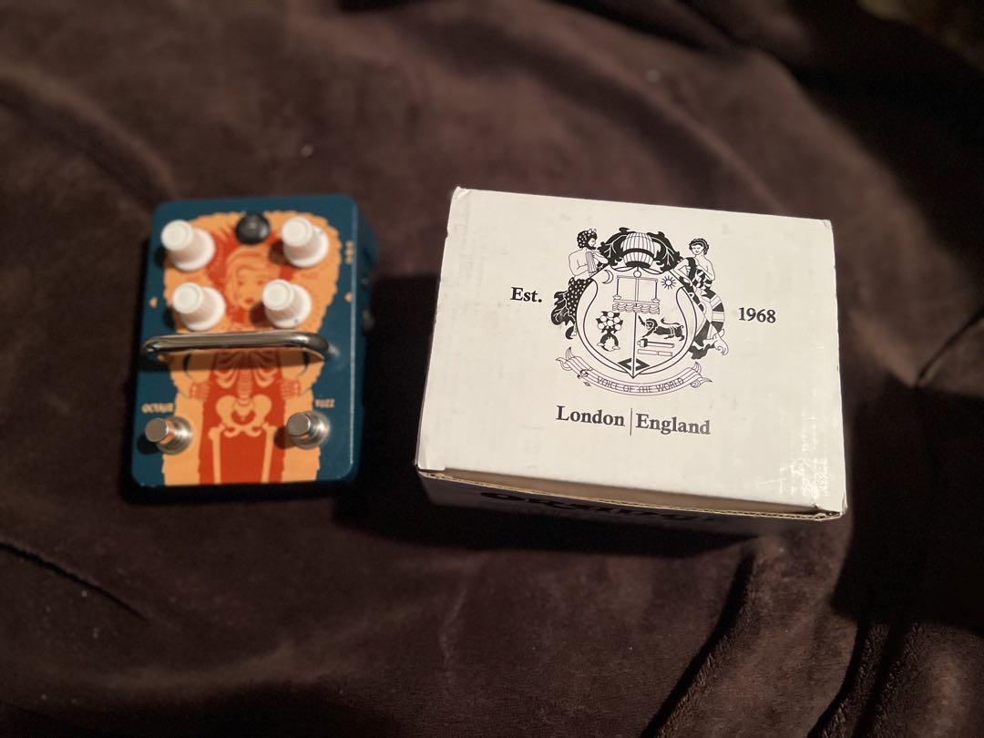 ORANGE FUR COAT オクターブファズ Amazon | Orange Fur Coat Octave Fuzz Pedal オクターブ