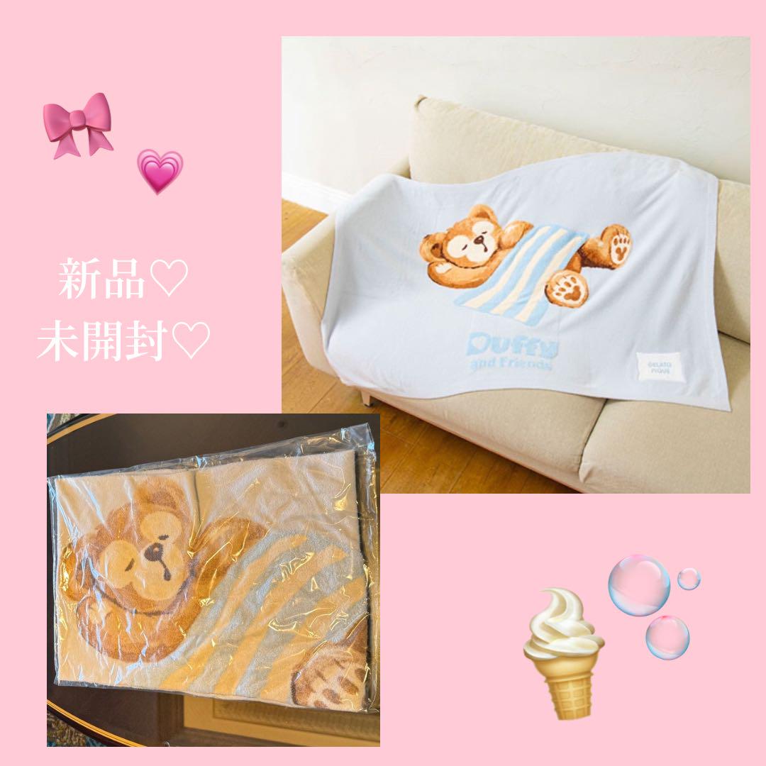 ダッフィー　ジェラピケ　ブランケット 楽天市場】ダッフィー ニットブランケット gelato pique