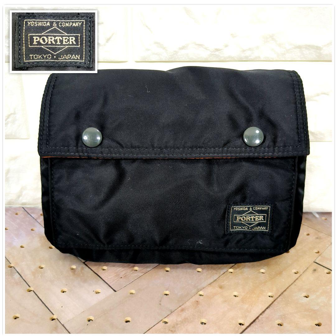 a*e様 美品　PORTER　ポーター　タンカー　メッセンジャー　フラップ　お財 美品 PORTER ポーター タンカー メッセンジャー フラップ お財布