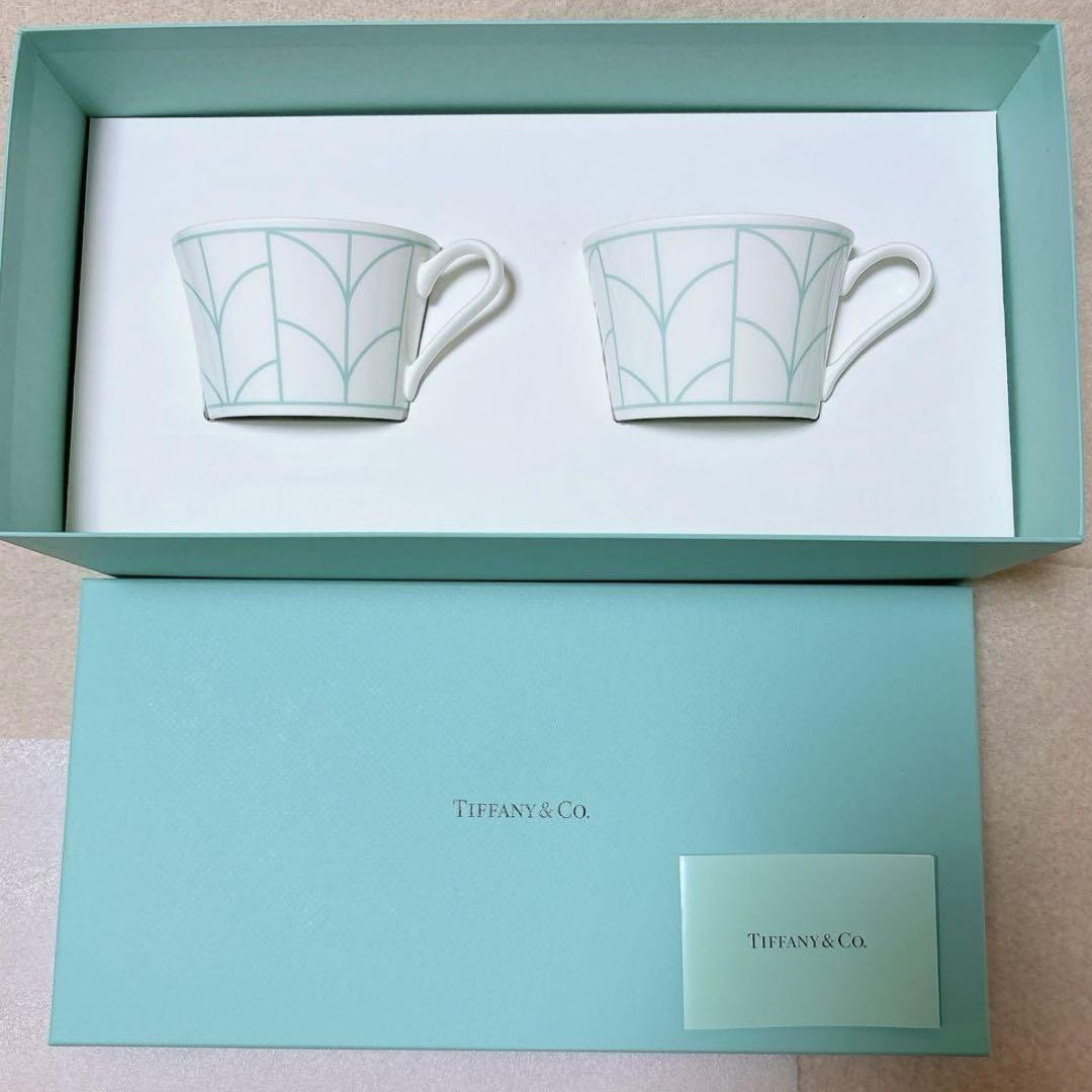 Tiffany &amp; Co. - 新品未使用‼️ティファニー　カップ　ペアカップ Amazon｜ティファニー TIFFANY＆Co カップ ペアカップ プラチナ