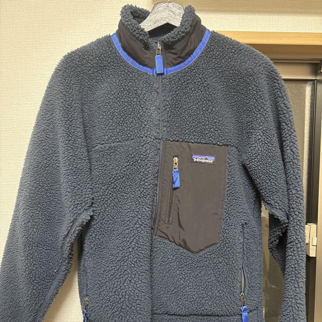 Patagonia パタゴニア フリース ジャケット レトロX ネイビー S