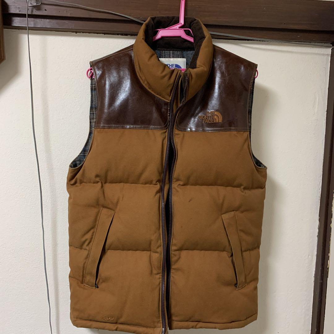 コムデギャルソン　ガンリュウ　ダウンベスト　ドット柄　ペールピンク COMME des GARCONS HOMME PLUS 94AW ウール縮絨切替ベスト