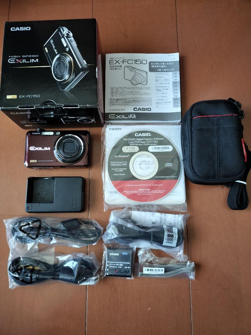 カシオ EXILIM EX-FC150 付属品完備 美品 ケース付き（FE-220