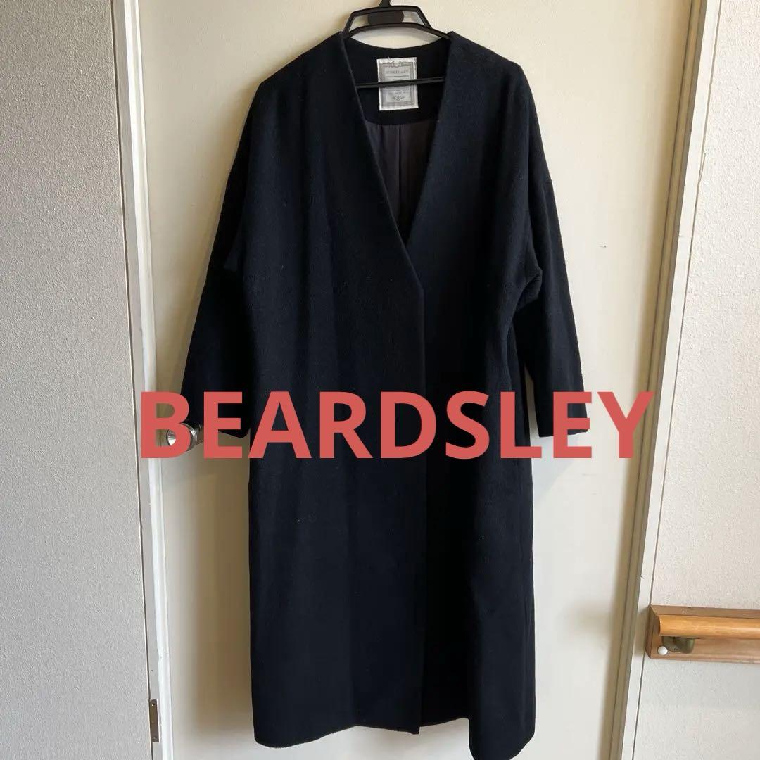 BEARDSLEY ブラック ロングコート （ビアズリー BEARDSLEY
