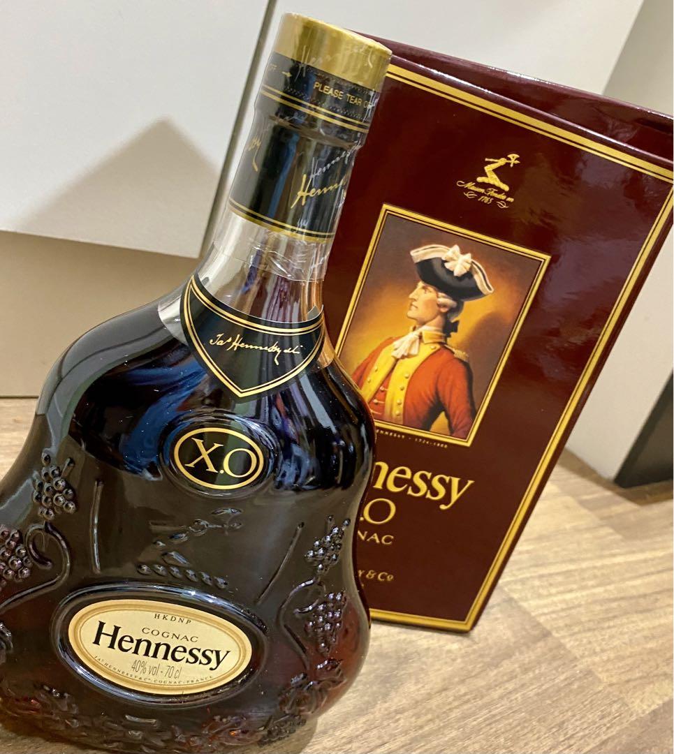 ヘネシー XO コニャック 金キャップ クリアボトル 700ml 40% 未開栓 Hennessy 未開栓 ヘネシー XO 700ml 40％ コニャック 金キャップ
