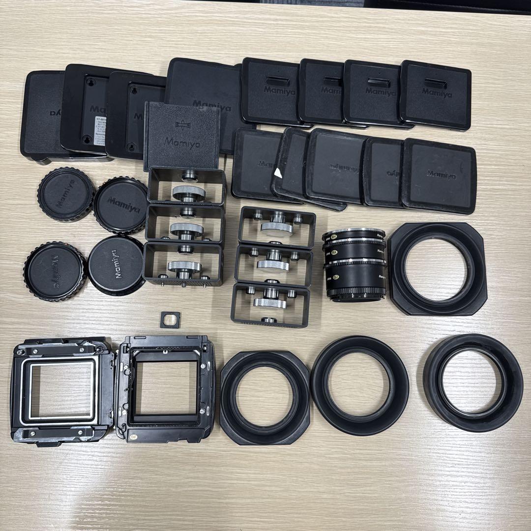 マミヤ プレス 各種アクセサリ まとめ売り Mamiya press mamiya アクセサリー類各種（二万円台ではじめる6×9フィルム