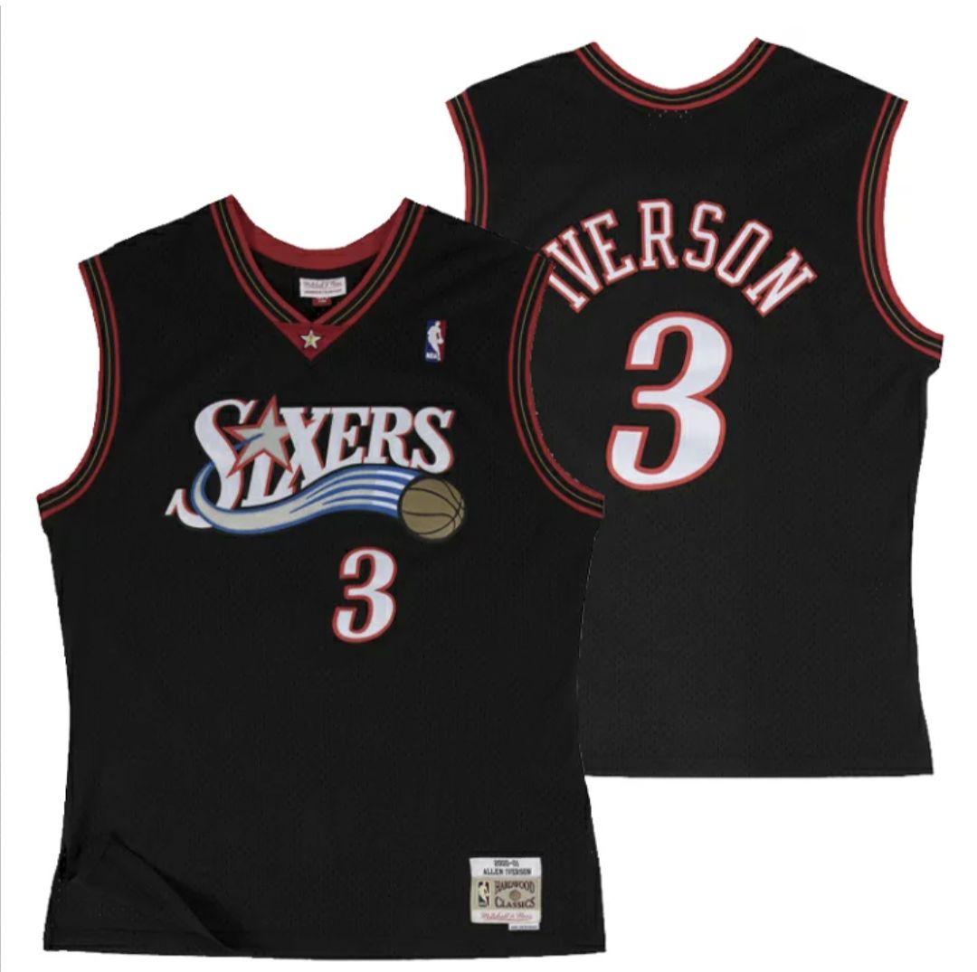 NBA 76years IVERSON アレン アイバーソン ユニフォーム XL mitchell&ness アレン・アイバーソン ユニフォーム XL （アレン