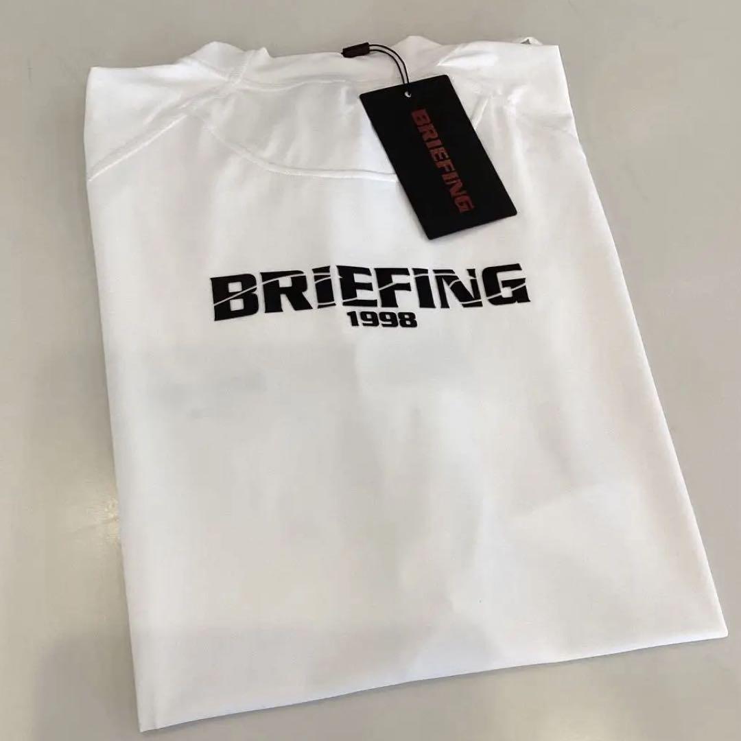 新作　BRIEFING LOGO MOCK NECK RELAXED　M 新作 BRIEFING LOGO MOCK NECK RELAXED XL（【楽天市場】【送料