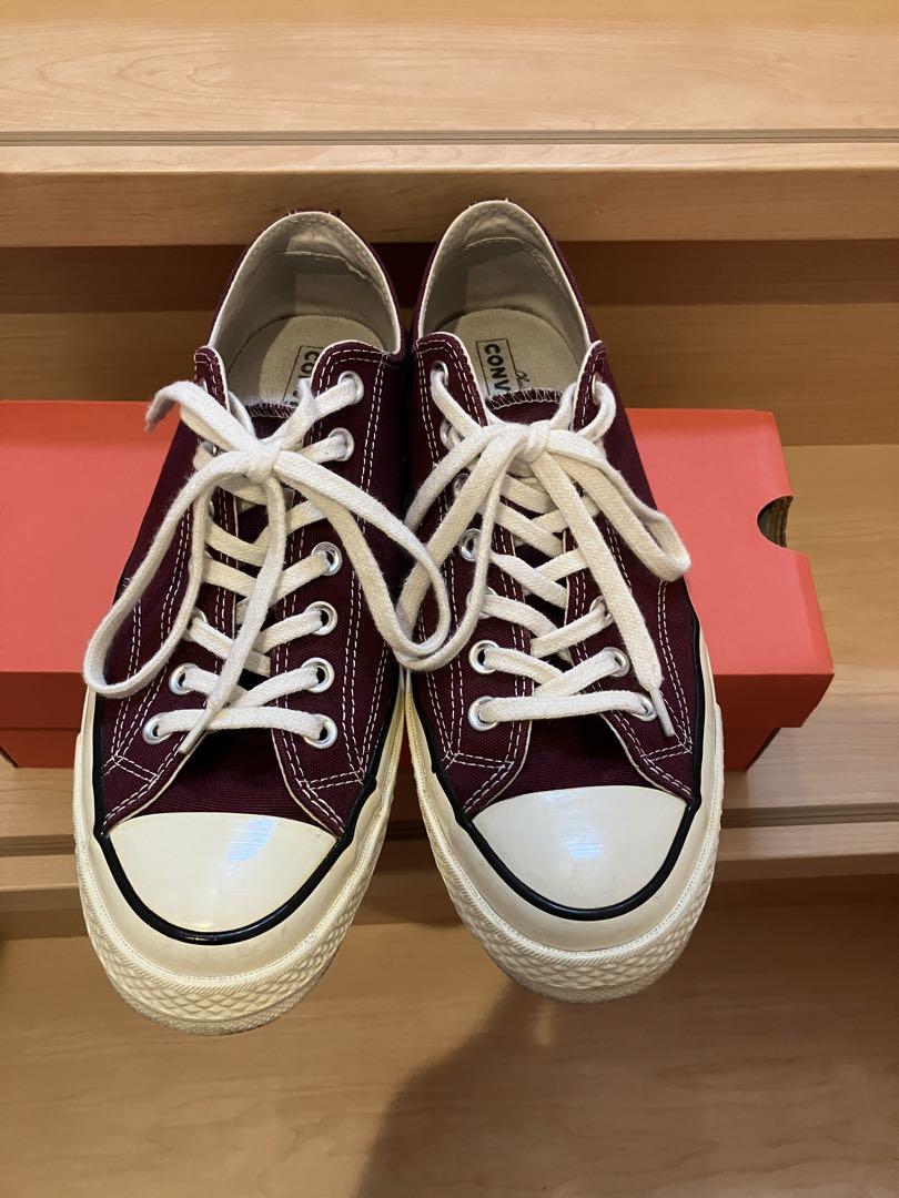 CONVERSE CT70 ローカット バーガンディ 27.5cm（完全保存版