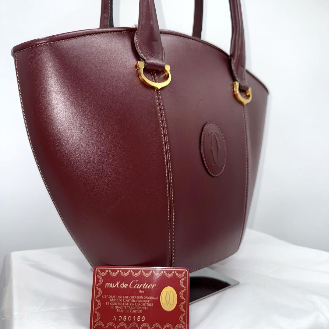 ✨希少✨Cartier カルティエ トートバッグ マストライン レザー