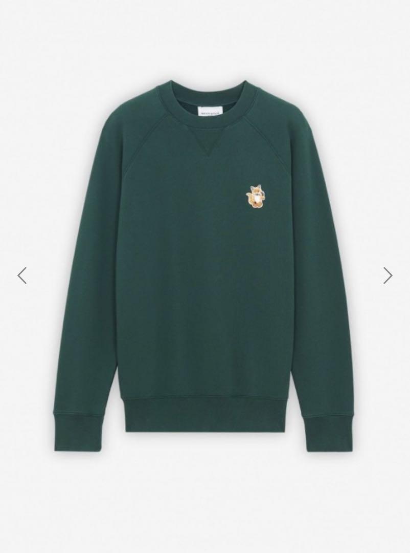 MAISON KITSUNÉ ダークグリーン トレーナー XS 楽天市場】MAISON KITSUNE（カラーカーキグリーン）（スウェット