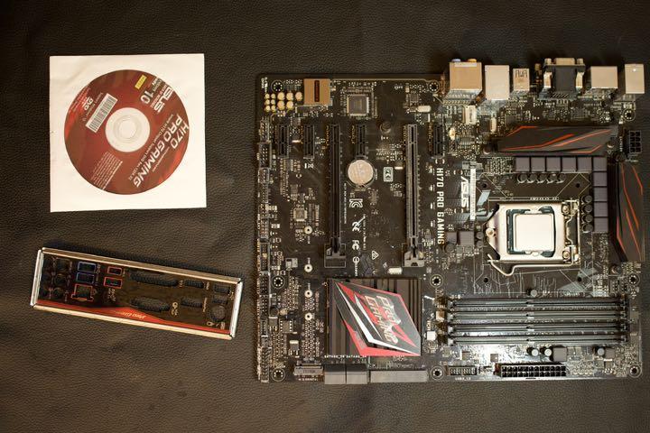 i7-6700, H170 PRO, COOLER 3点セット ASUS H170-PRO マザーボード＆ i7-6700 セット売り - メルカリ