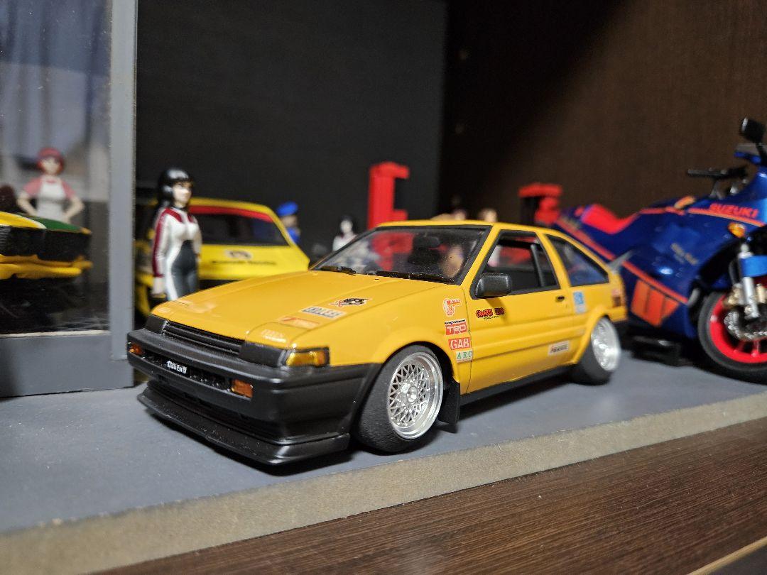 フジミ 1/24 AE86 スプリンター トレノ ドリフト 旧車