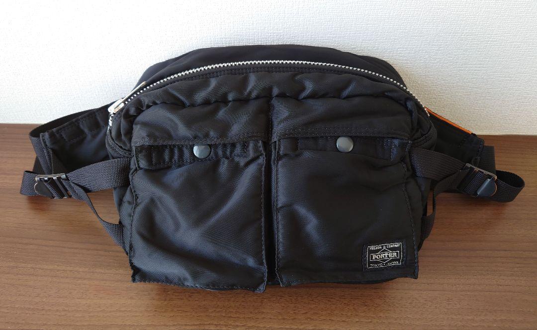 美品 PORTER ポーター タンカー ウエストバッグ ボディバッグ