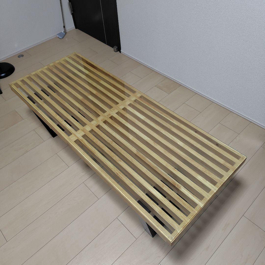 Go20 ネルソン ベンチ 122cm リプロダクト /K3 楽天市場】ネルソンベンチ 120サイズ 全2色 ジョージネルソン