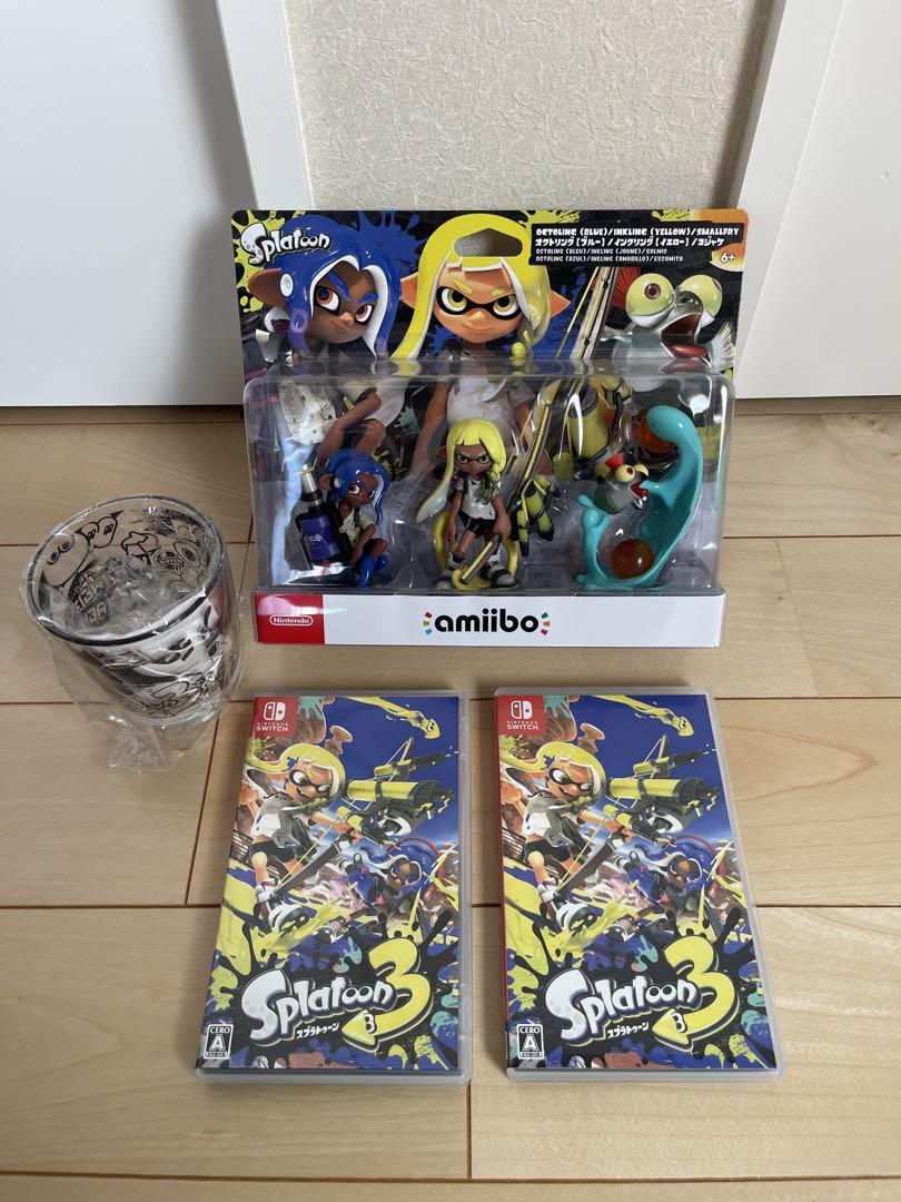Switch スプラトゥーン3  ソフト2本セット　フィギュア付き Switch スプラトゥーン3 ソフト2本セット フィギュア付き