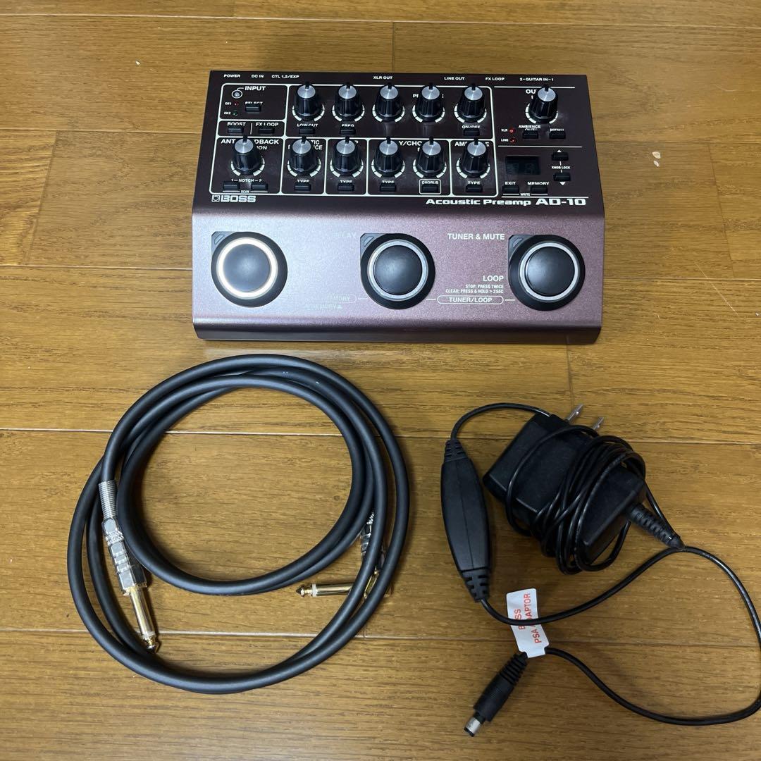 BOSS AD-5 アコギ用プリアンプ Amazon.co.jp: BOSS / AD-5 Acoustic Instrument Processor