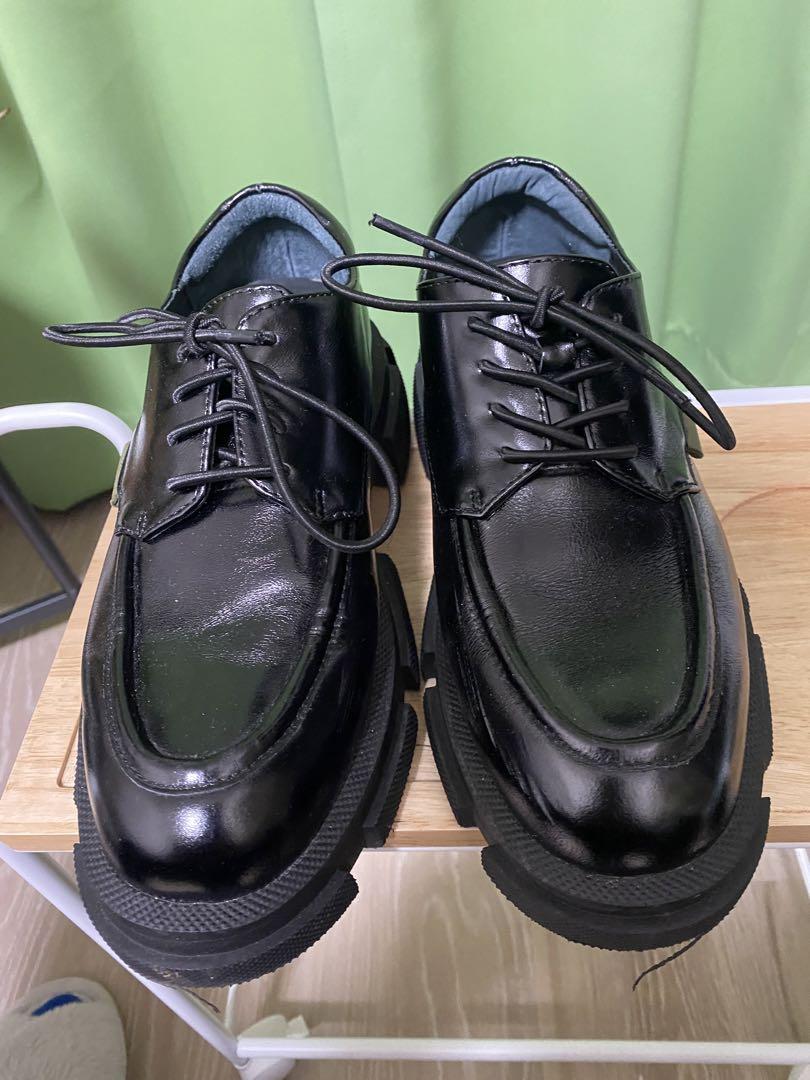 【値下】MANAマナ 厚底レースアップシューズ 501070 本革 黒 22.5 楽天市場】【正規品】 MANA マナ 厚底レースアップシューズ