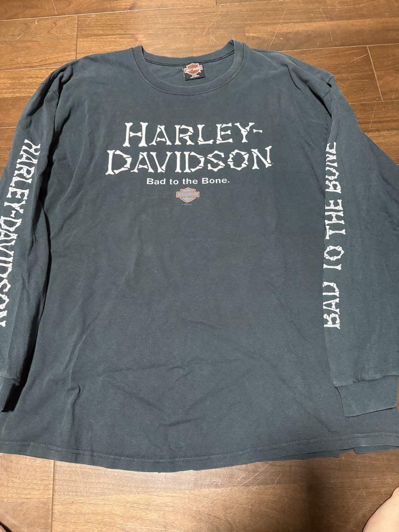 Harley-Davidson 長袖シャツ XL Men's Fairing Long Sleeve Shirt - Ombre Blue | Harley