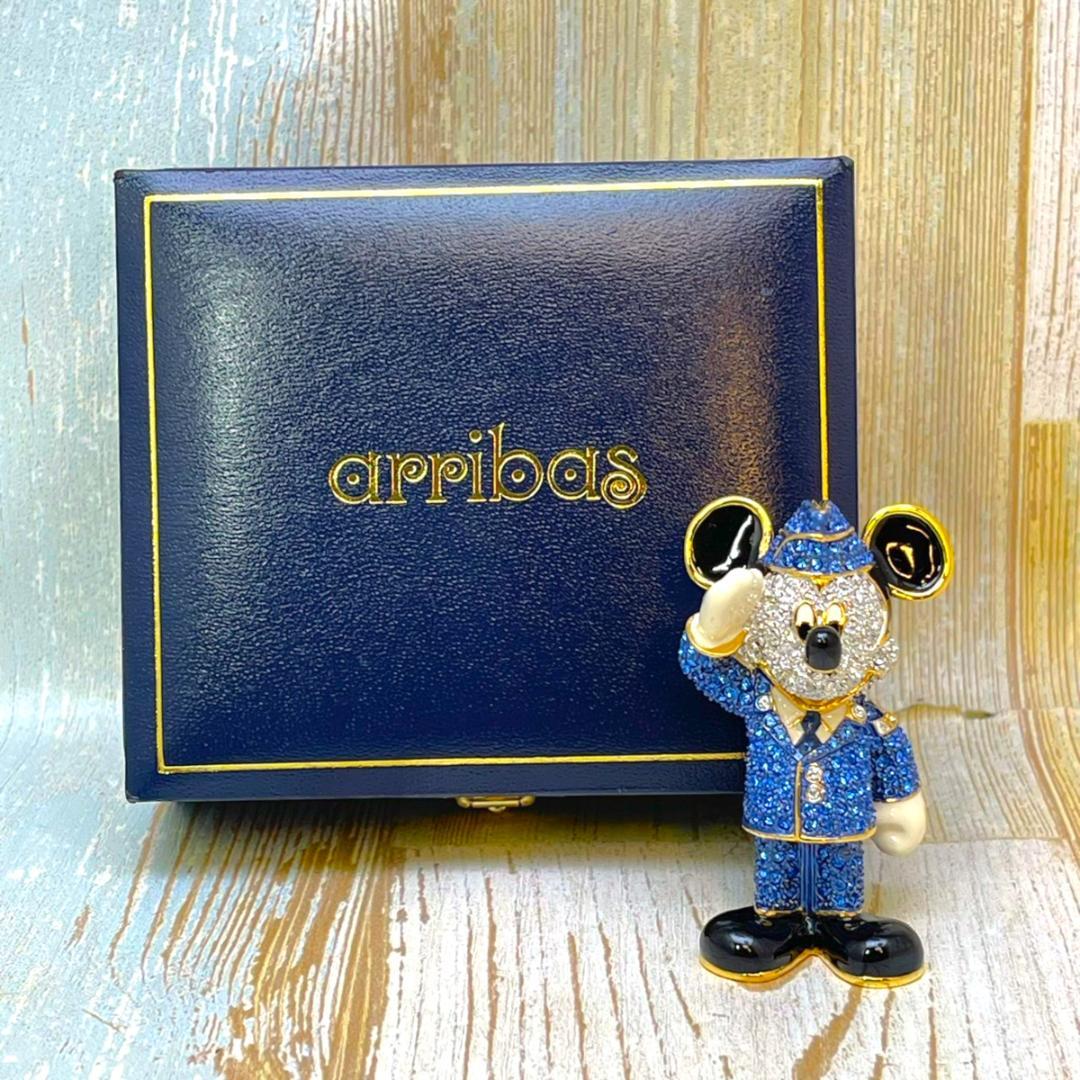 ミッキーマウス アリバス・ブラザーズ フィギュア スワロフスキー Arribas Brothers アリバスブラザーズ ミッキーマウス 限定品