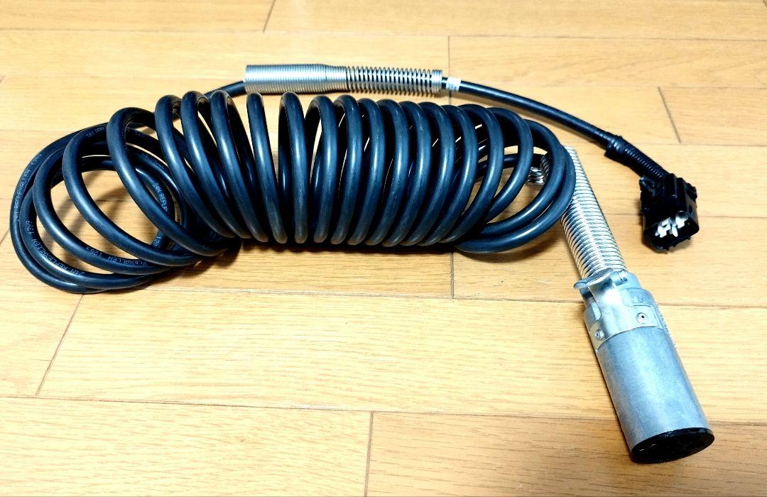 ★日野純正ジャンパーケーブル 金属製ソケット加工7極電源ケーブル いすゞ用 適応 Amazon.co.jp: 日野 新いすゞ用 ジャンパーケーブル 7極電源