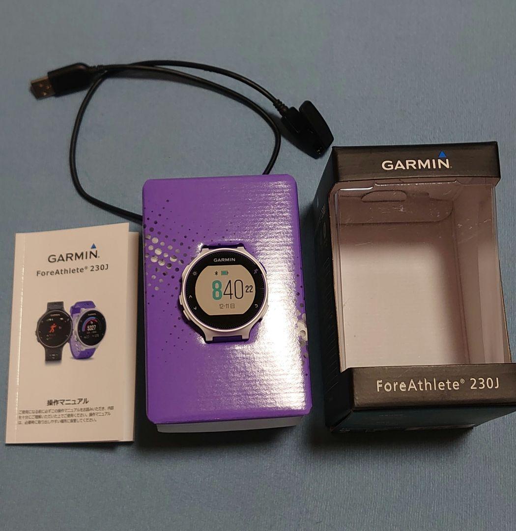 ガーミン 230j foreathlete 美品（M4165） Garmin Foreathlete 230J Black White | eBay