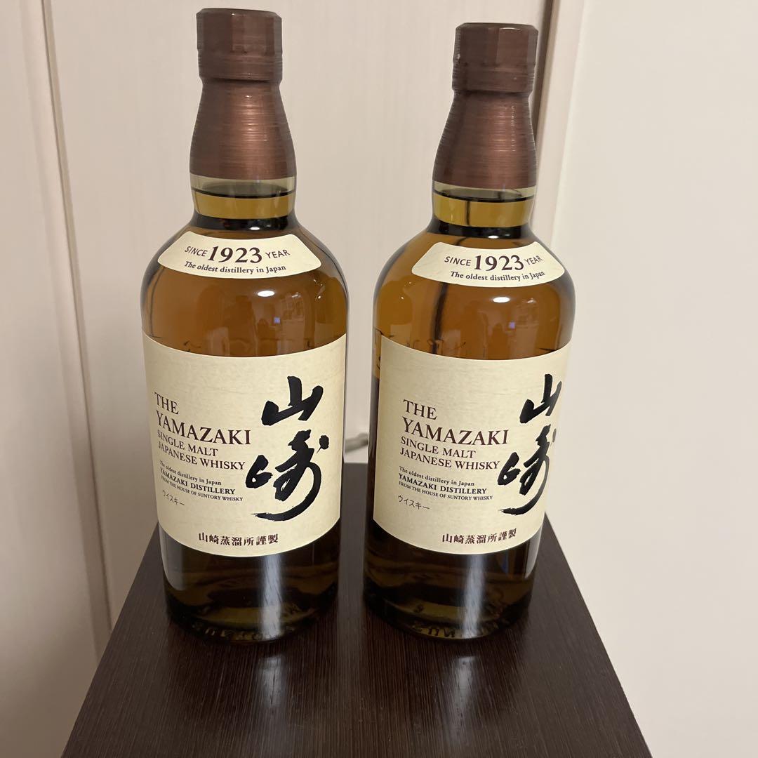 ハセさん専用】山崎 シングルモルトウイスキー 700ml 2本セット