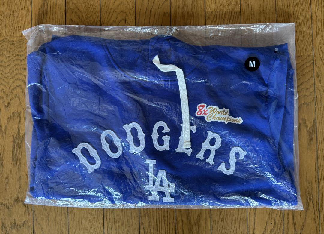 【非売品】ドジャース　ギブアウェイ　フーディ　パーカー　Mサイズ　MLB 非売品】ドジャース ギブアウェイ フーディ パーカー Mサイズ