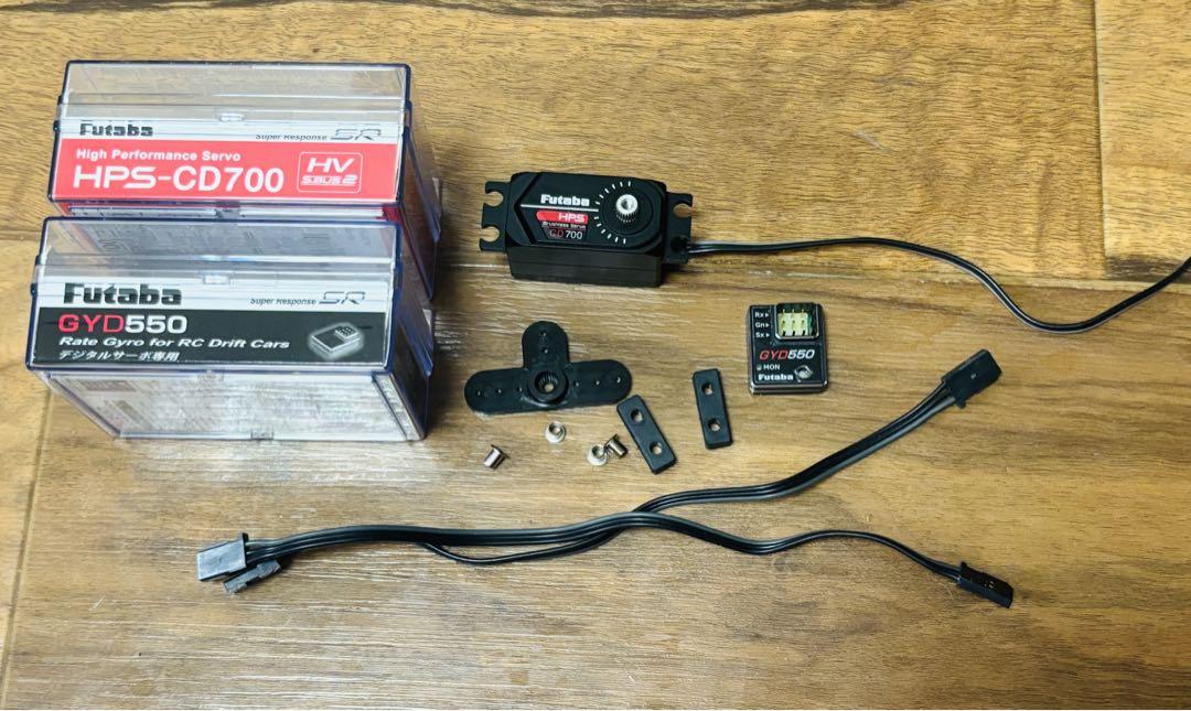 フタバ　CD-700 GYD550 フタバ RSGセット レシーバーR404SBS-E+サーボHPS-CD700＋