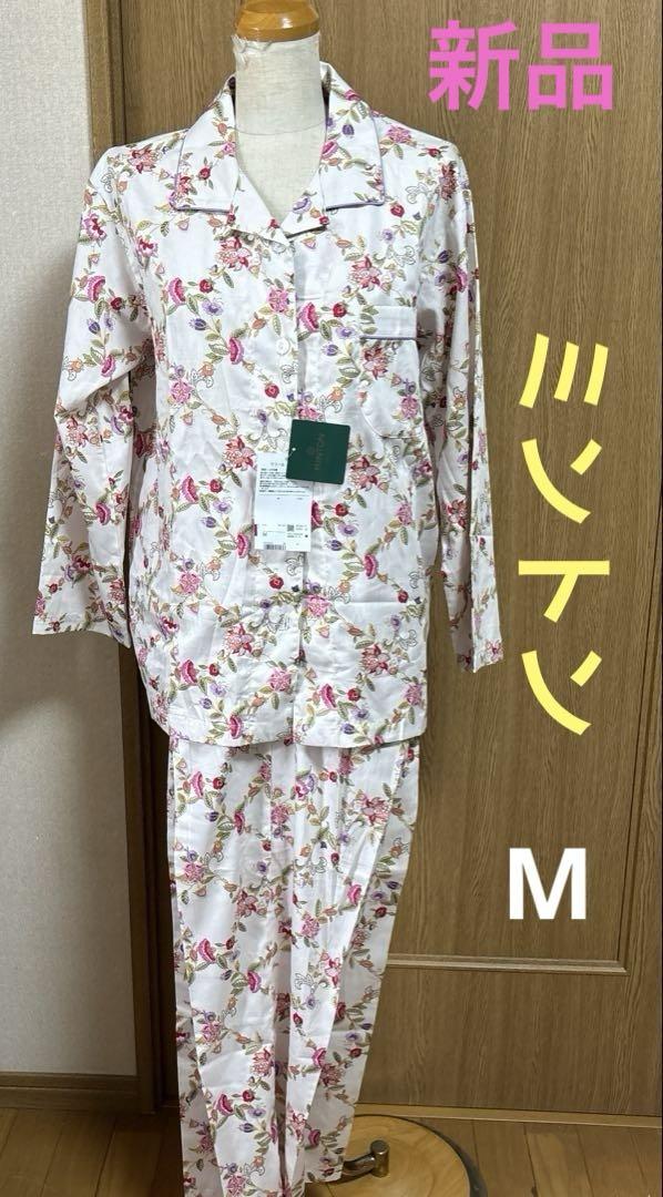 新品　ワコール　スリープ　ミントン　ルームウェア　パジャマ　上下セット　M ミントン パジャマ L ワコール スリープ - メルカリ