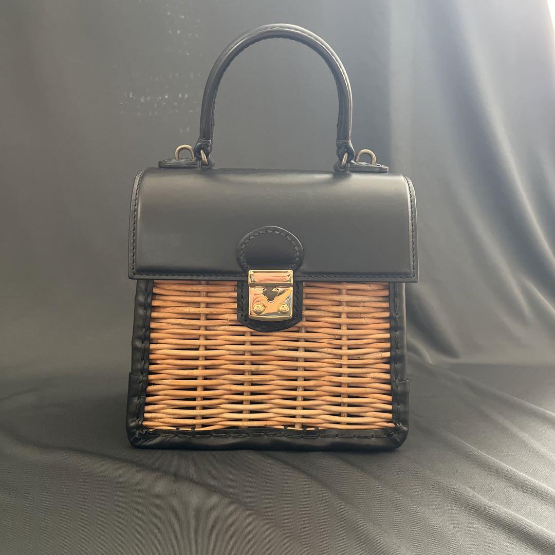 ebagos（エバゴス）　ミニケリー　カゴバッグ 美品 エバゴス ebagos カゴバッグ ケリーミニ - メルカリ