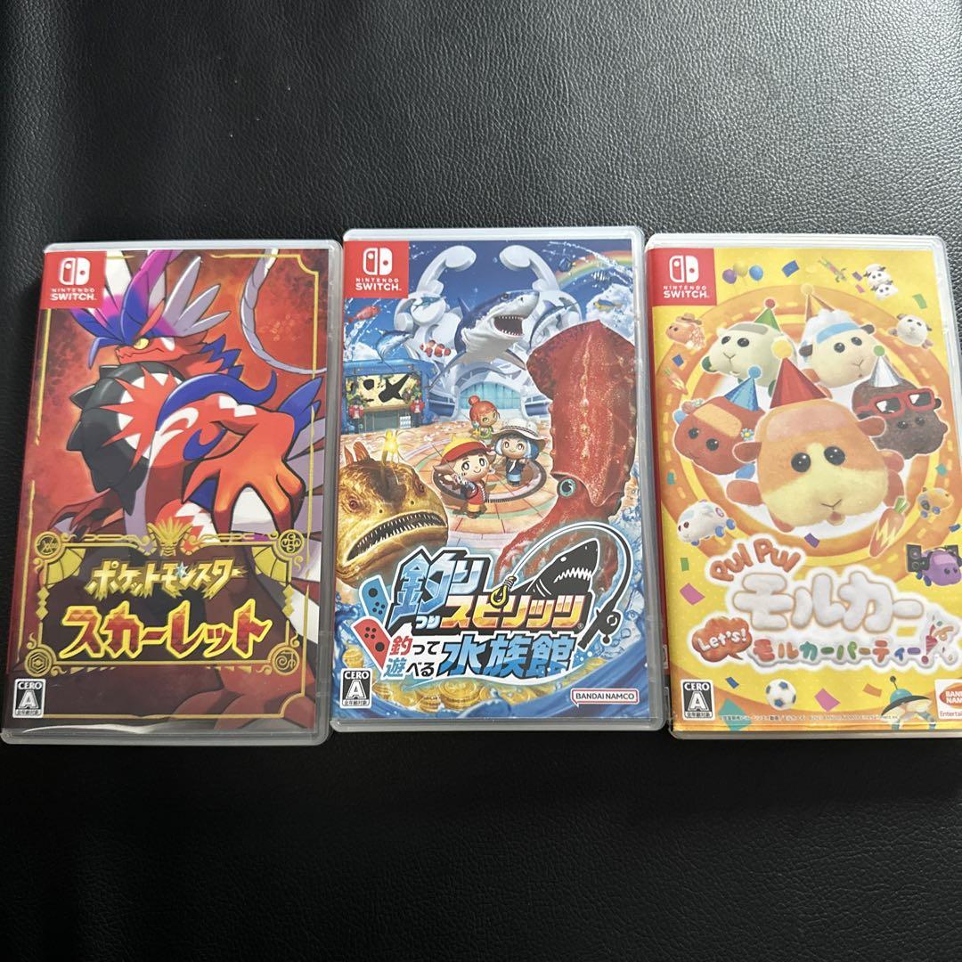 Switchポケットモンスタースカーレット。釣りスピリッツ。モルカー3本セット Switchポケットモンスタースカーレット。釣りスピリッツ