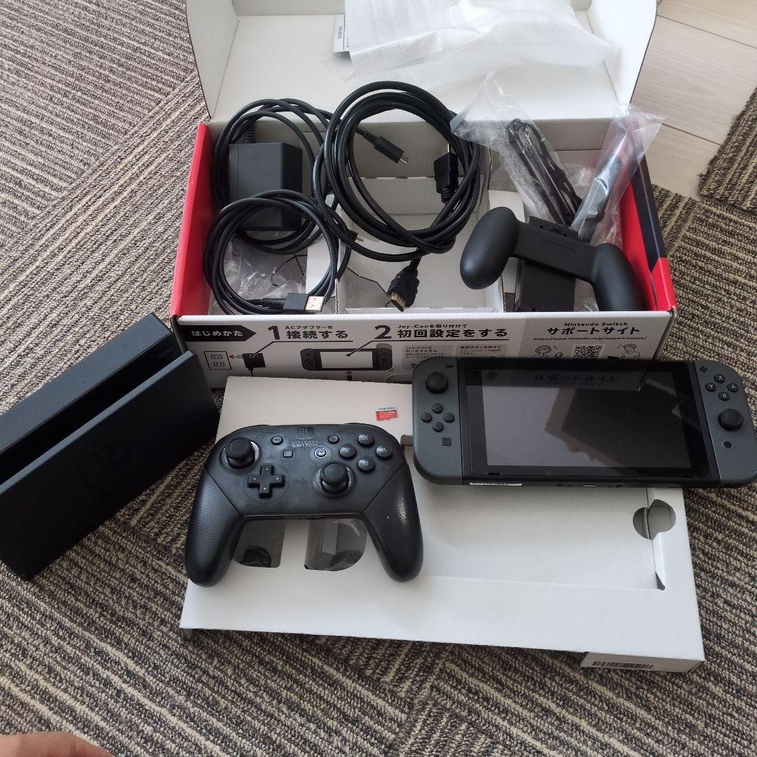 任天堂　Switch本体　プロコン　128Micro 任天堂 Nintendo Switch Proコントローラー HAC-A-FSSKA 価格